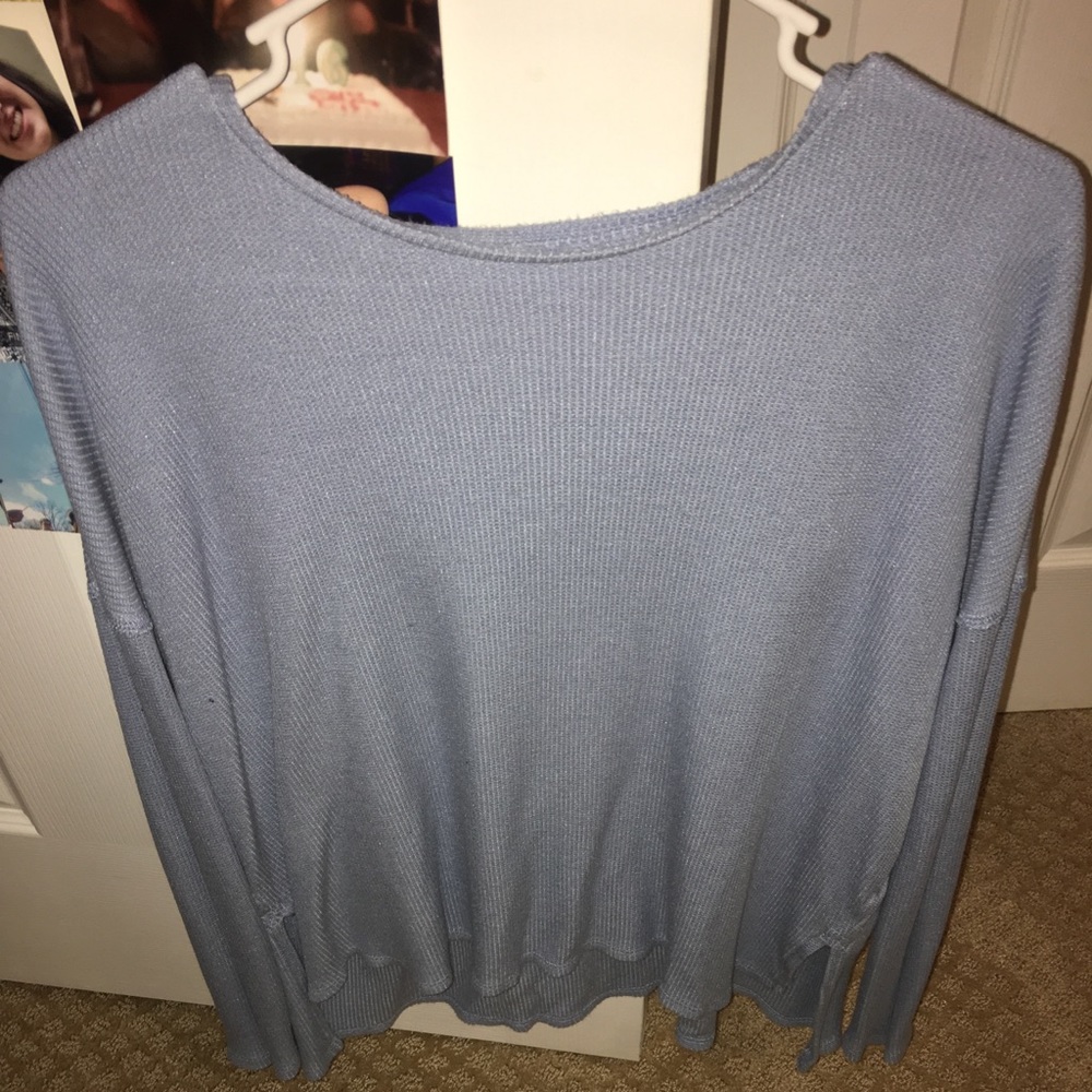 Aerie waffle tee